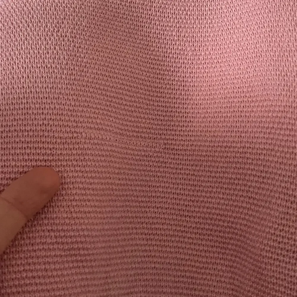 J.Crew Factory iced quartz Cotton seed-stitch‎ crewneck sweater M
